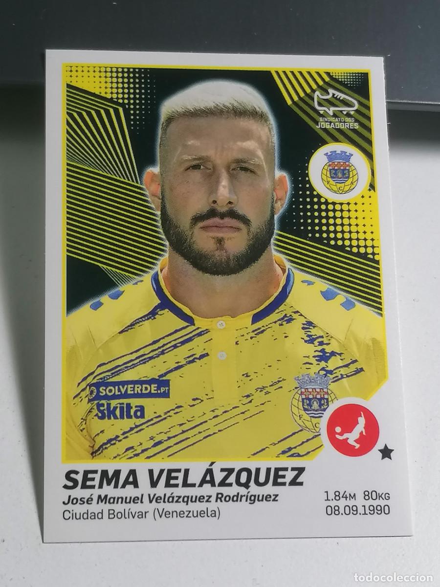 Cromos de F&uacute;tbol: 24 SEMA VELAZQUEZ AROUCA LIGA NOS 2021 2022 FUTEBOL 21 22 CROMO PANINI FUTBOL