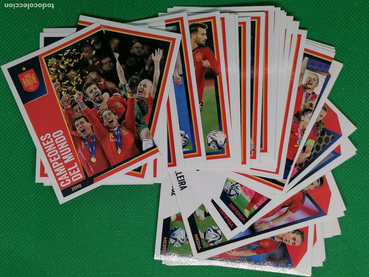 Cromos de Futebol: COLECCION COMPLETA VAMOS SELECCION ⚽ ESPA&Ntilde;A PANINI CARREFOUR EURO EUROCOPA 2024 24 ⚽