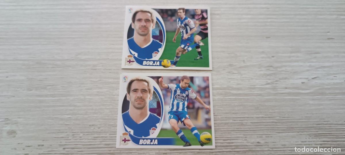 Cromos de f&uacute;tbol: BORJA ERROR Y CORREGIDO NUNCA PEGADOS LIGA ESTE 2012 2013 12 13
