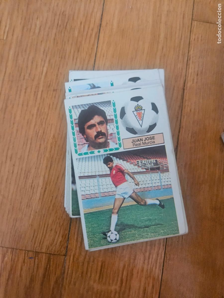Cromos de f&uacute;tbol: JUAN jose murcia este 1983 1984 83 84 sin pegar