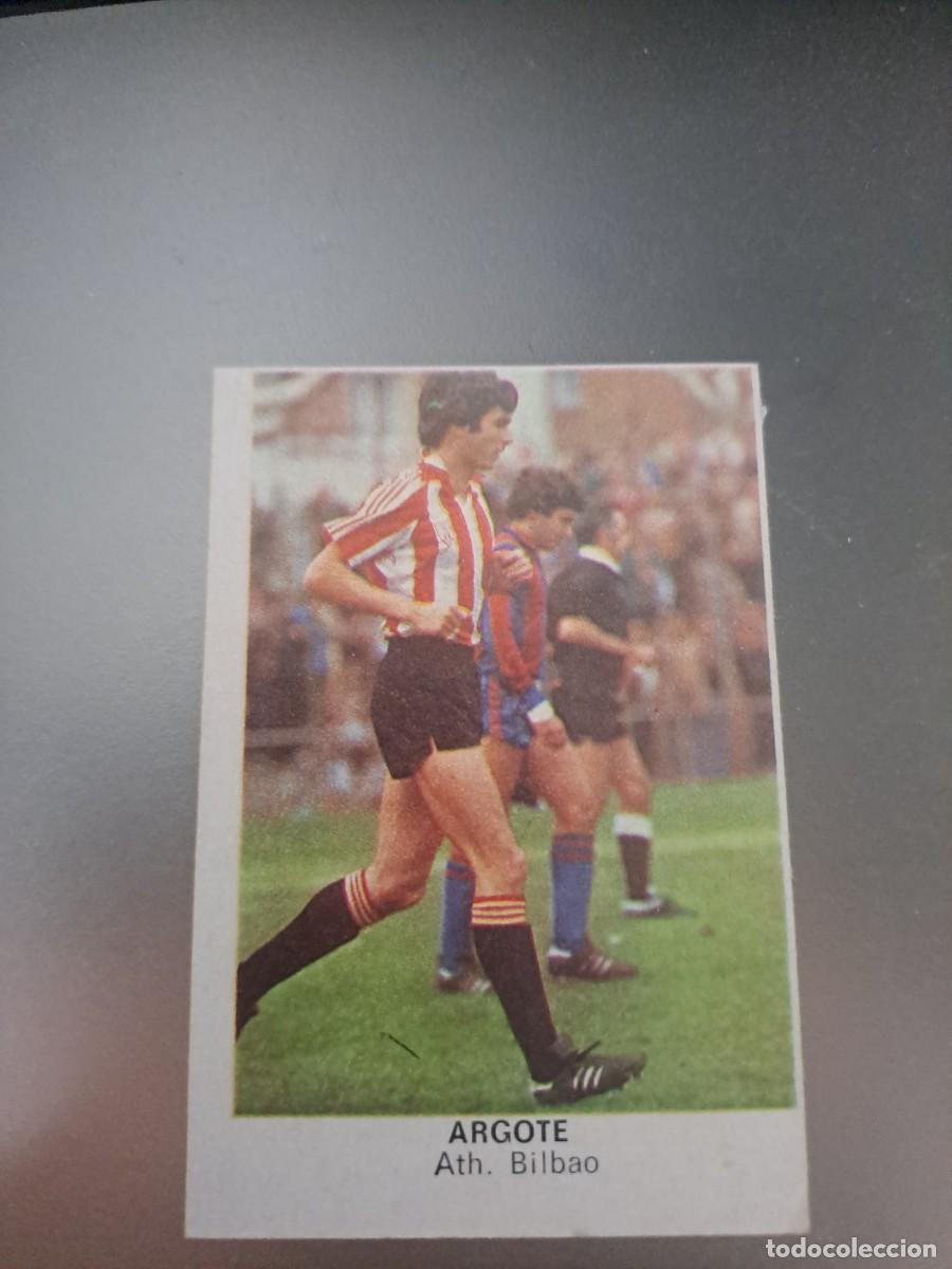 Cromos de F&uacute;tbol: CROMO ARGOTE ATHLETIC CLUB DE BILBAO FUTBOL 84 CROPAN LIGA 83 84 1983 1984 CROMOS CANO RECUPERADO
