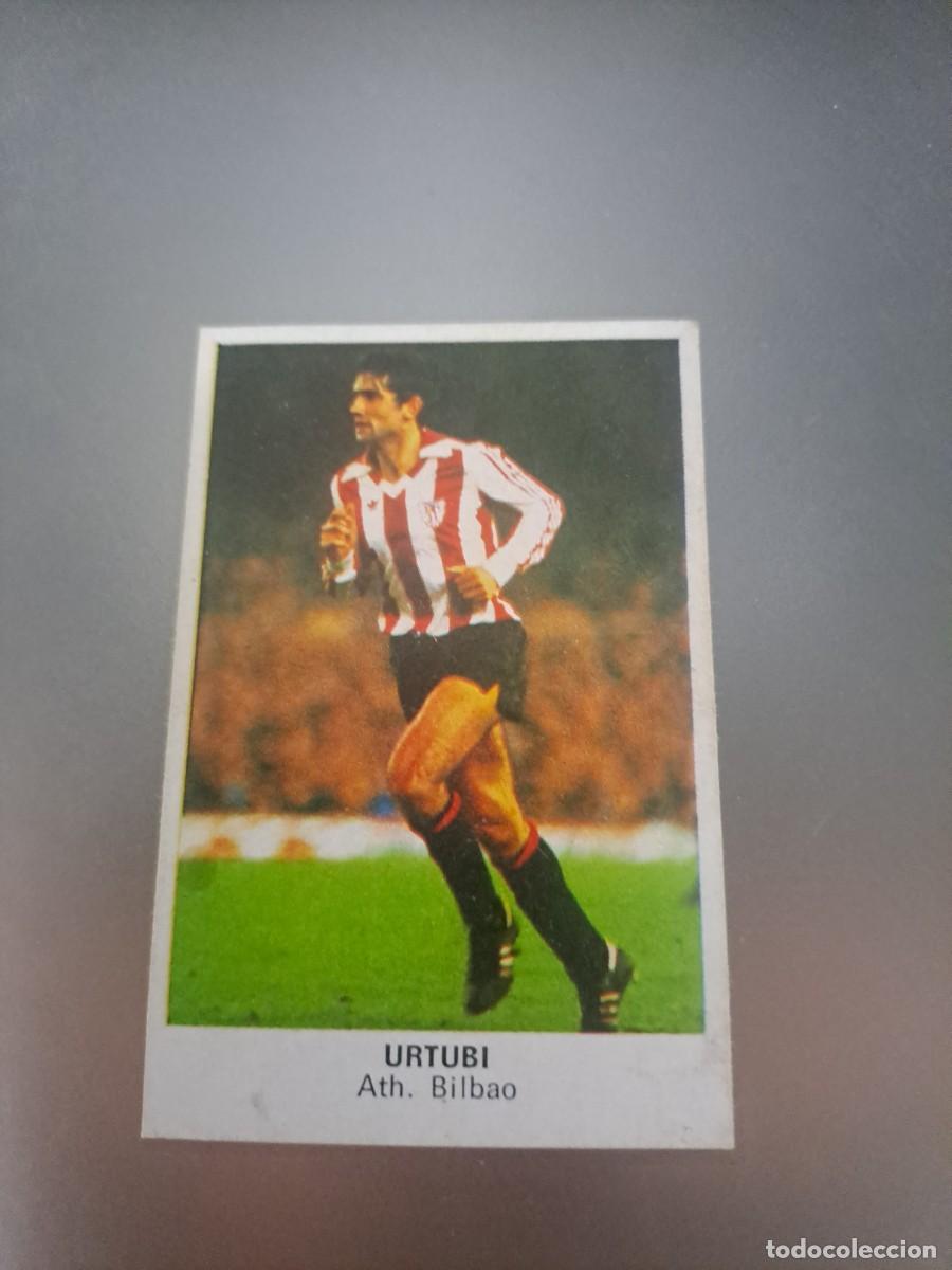 Cromos de F&uacute;tbol: CROMO URTUBI ATHLETIC CLUB DE BILBAO FUTBOL 84 CROPAN LIGA 83 84 1983 1984 CROMOS CANO RECUPERADO