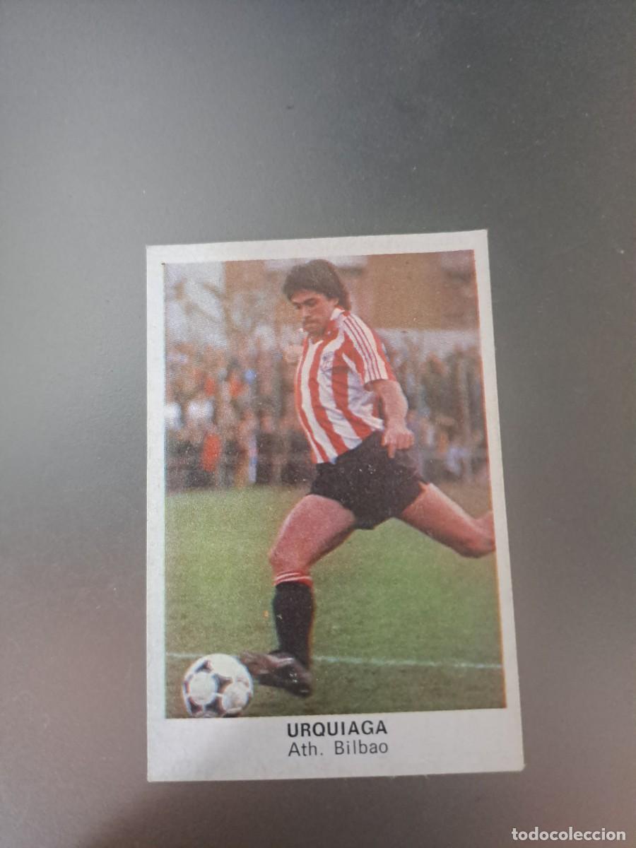 Cromos de F&uacute;tbol: CROMO URQUIAGA ATHLETIC CLUB DE BILBAO FUTBOL 84 CROPAN LIGA 83 84 1983 1984 CROMOS CANO RECUPERADO