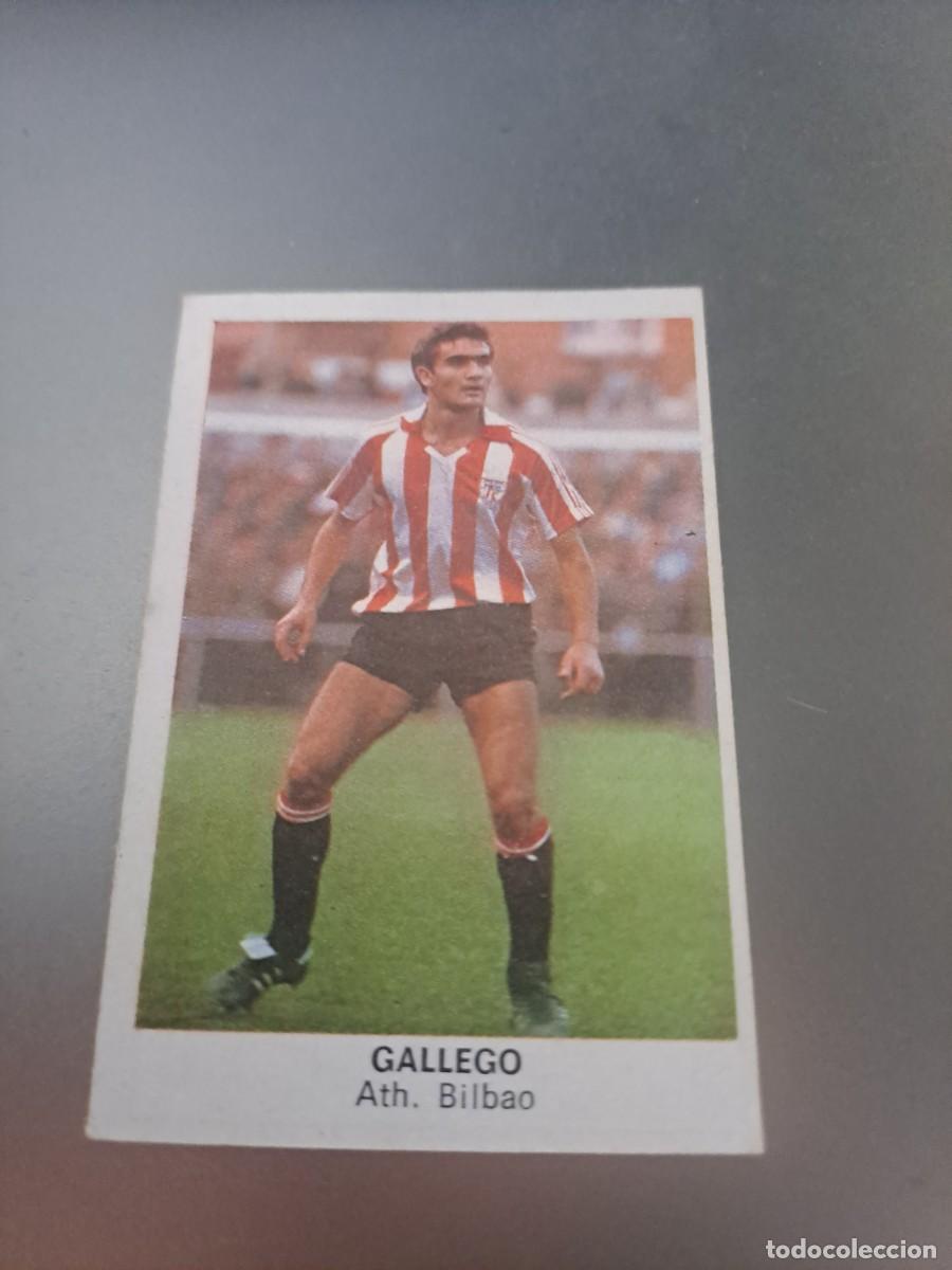 Cromos de F&uacute;tbol: CROMO GALLEGO ATHLETIC CLUB DE BILBAO FUTBOL 84 CROPAN LIGA 83 84 1983 1984 CROMOS CANO RECUPERADO