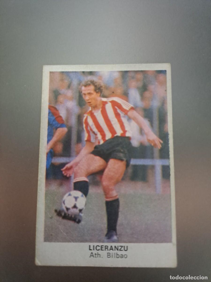 Cromos de F&uacute;tbol: CROMO LICERANZU ATHLETIC CLUB DE BILBAO FUTBOL 84 CROPAN LIGA 83 84 1983 1984 CROMOS CANO RECUPERADO