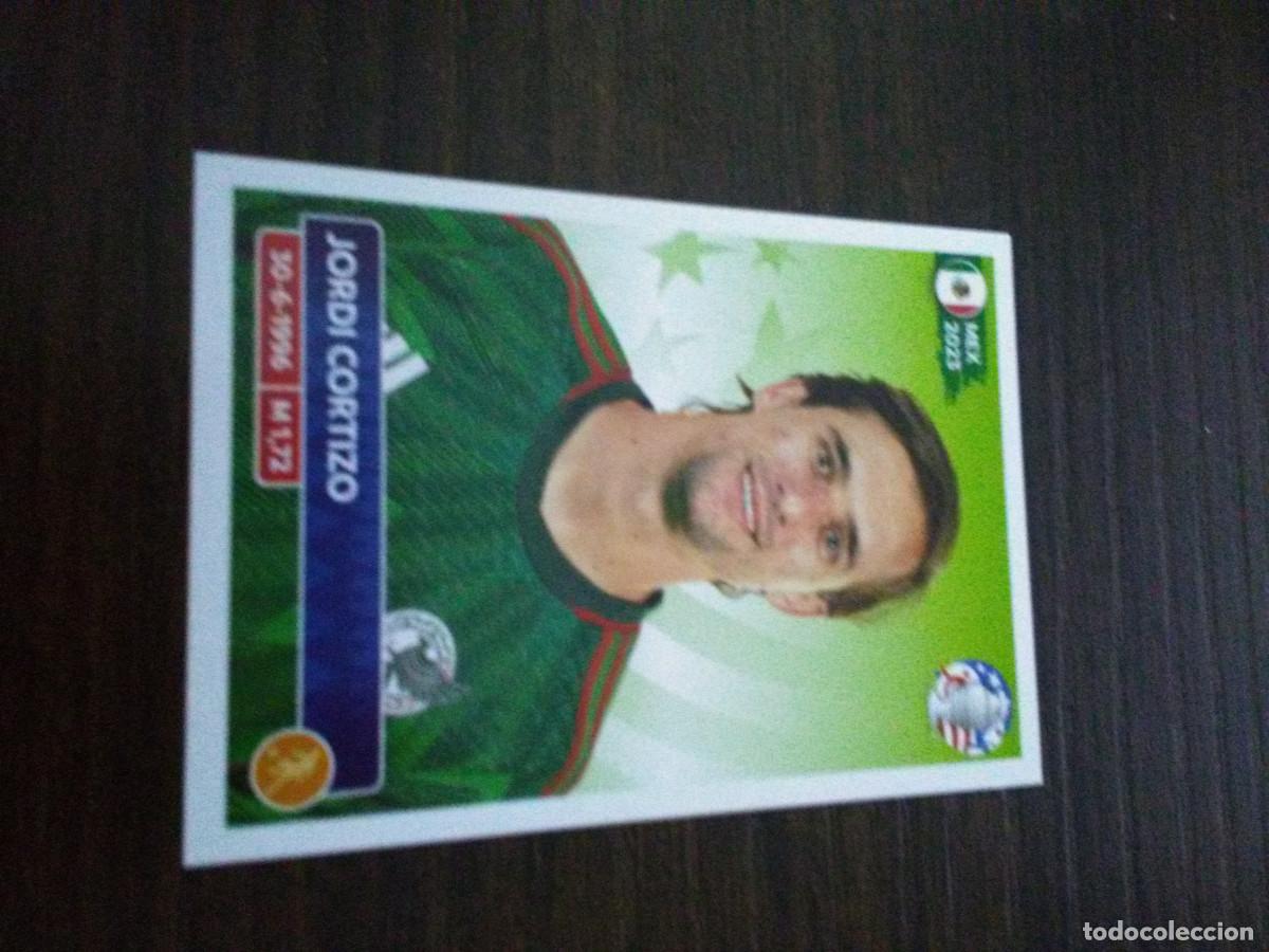 Cromos de f&uacute;tbol: Cromo Copa America Conmebol USA 2024 panini Jordi Cortizo mexico MEX 17