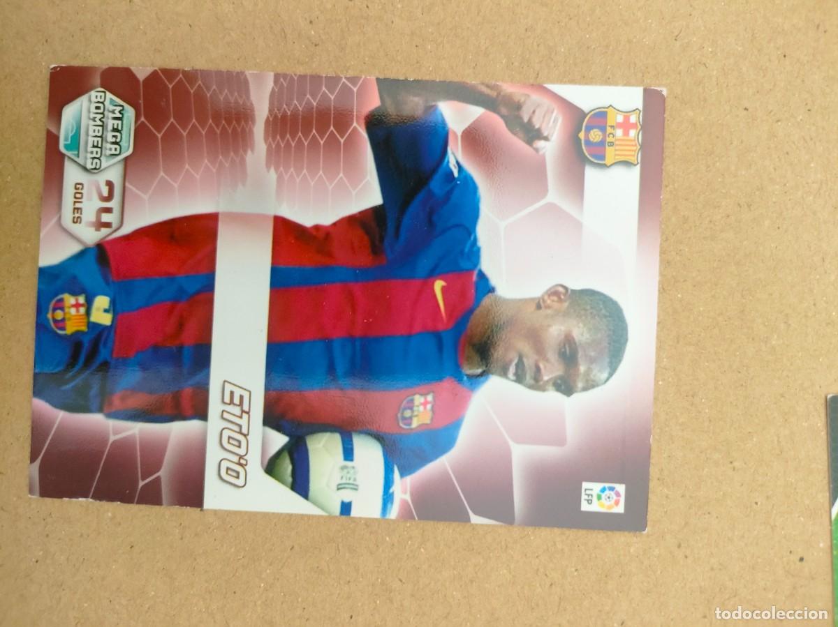 Cromos de f&uacute;tbol: Etoo,o. MEGA BOMBERS 05 06 - Foto 1