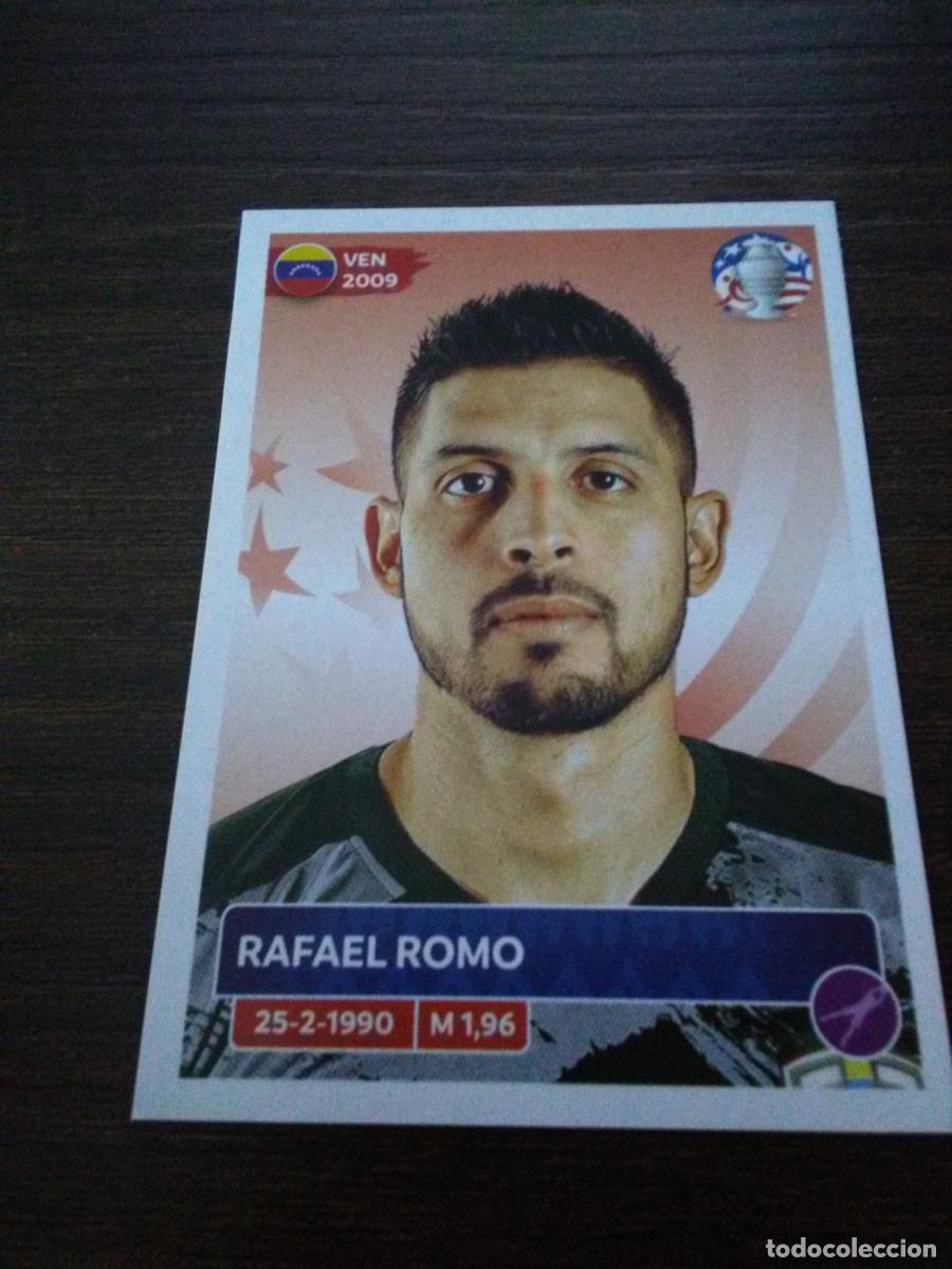 Cromos de f&uacute;tbol: Cromo Copa America Conmebol USA 2024 panini Rafael Romo Venezuela VEN 3