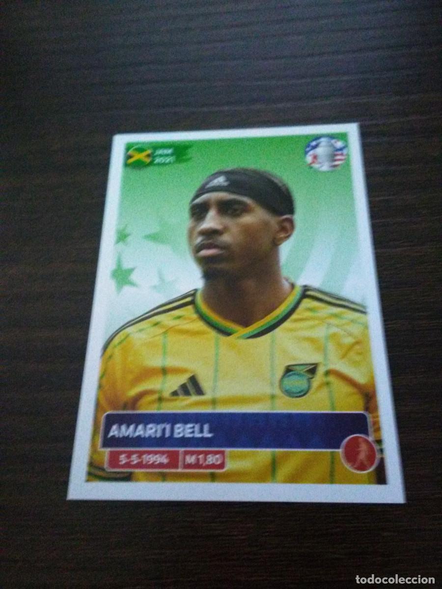 Cromos de f&uacute;tbol: Cromo Copa America Conmebol USA 2024 panini Amarii Bell jamaica JAM 11