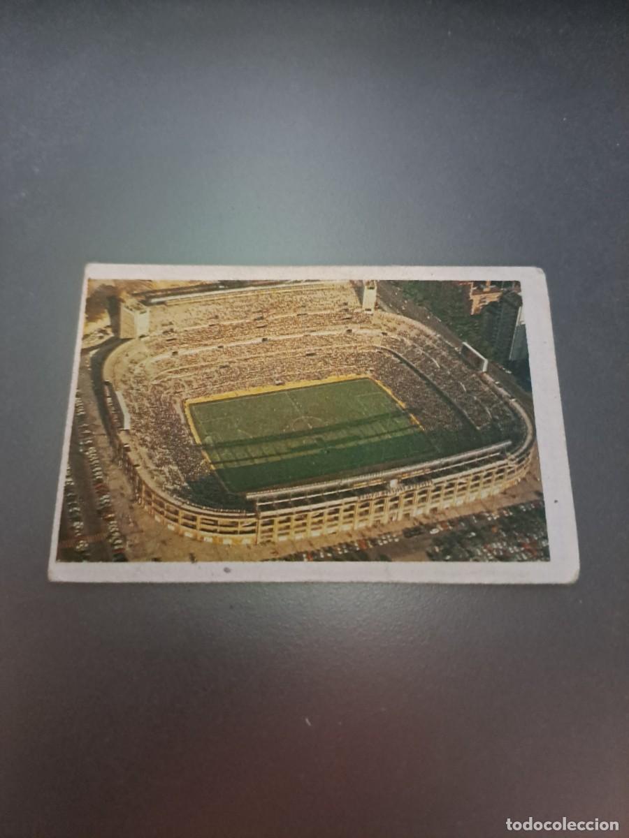 Cromos de F&uacute;tbol: CROMO ESTADIO BERNABEU REAL MADRID FUTBOL 84 CROPAN LIGA 83 84 1983 1984 CROMOS CANO RECUPERADO