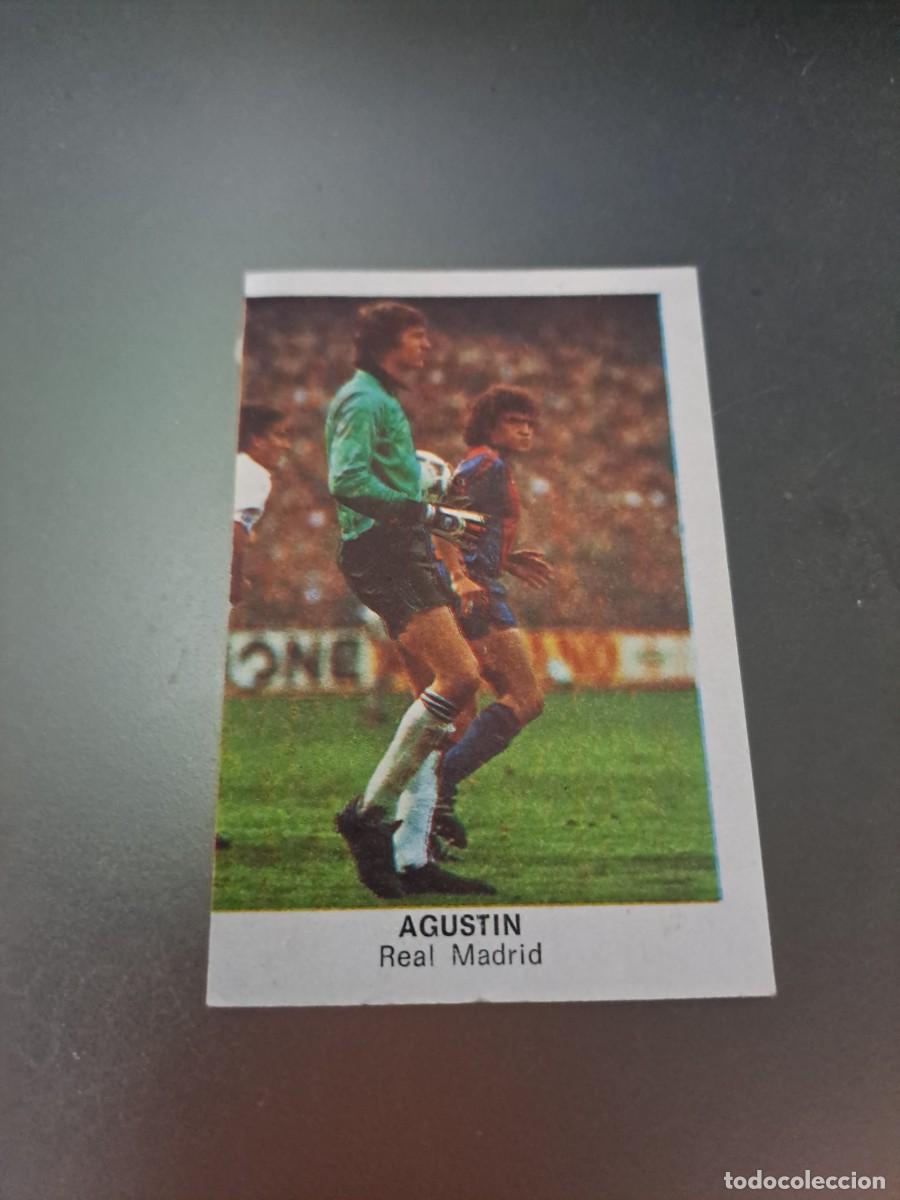 Cromos de F&uacute;tbol: CROMO AGUSTIN REAL MADRID FUTBOL 84 CROPAN LIGA 83 84 1983 1984 CROMOS CANO RECUPERADO