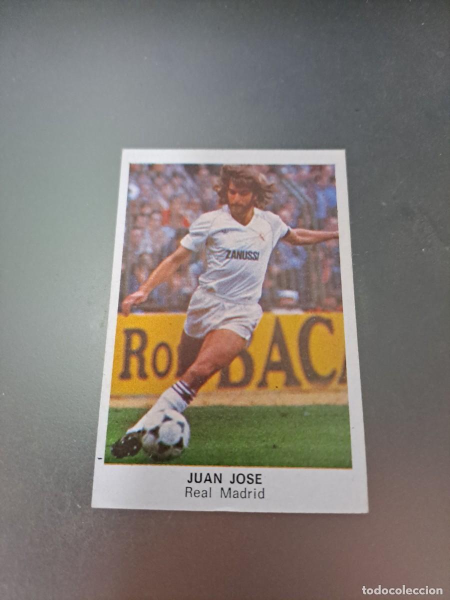Cromos de F&uacute;tbol: CROMO JUAN JOSE REAL MADRID FUTBOL 84 CROPAN LIGA 83 84 1983 1984 CROMOS CANO RECUPERADO