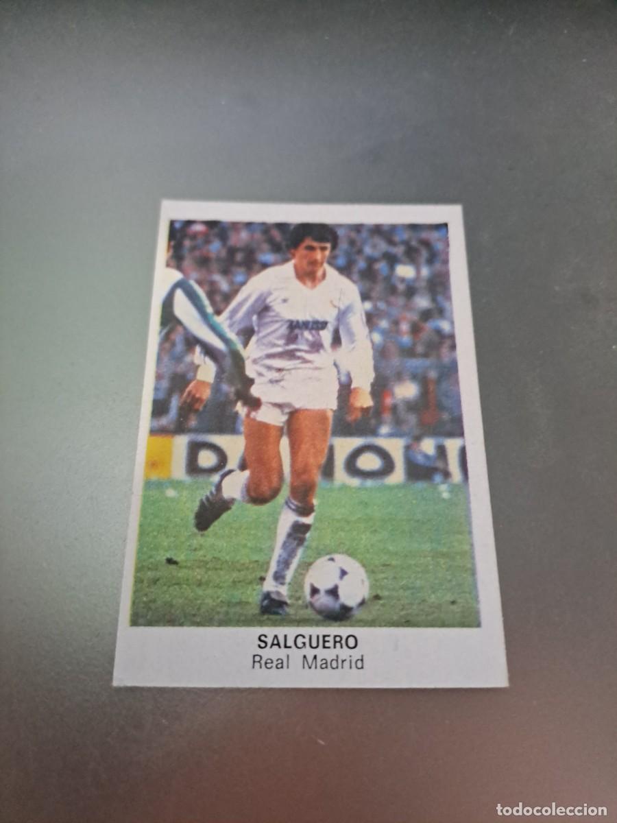 Cromos de F&uacute;tbol: CROMO SALGUERO REAL MADRID FUTBOL 84 CROPAN LIGA 83 84 1983 1984 CROMOS CANO RECUPERADO