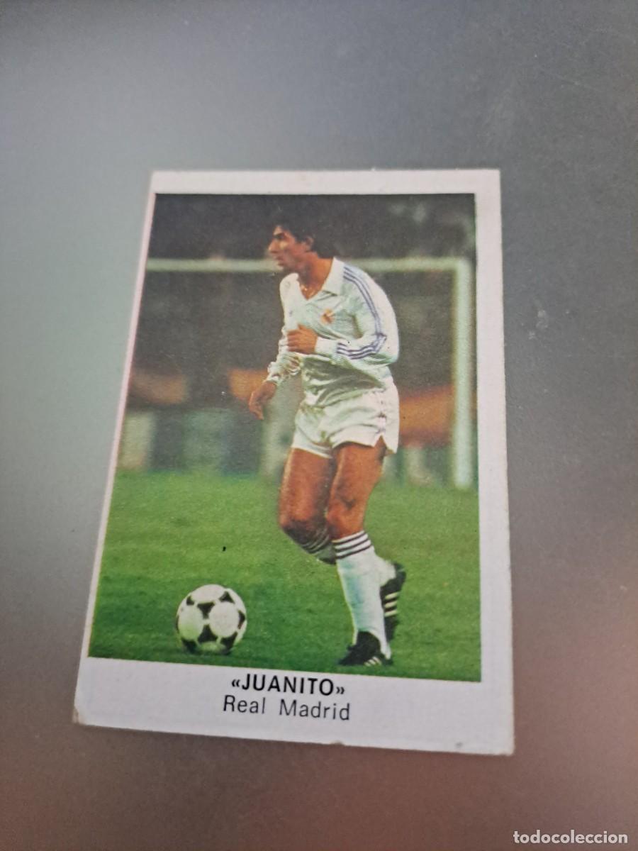 Cromos de F&uacute;tbol: CROMO JUANITO REAL MADRID FUTBOL 84 CROPAN LIGA 83 84 1983 1984 CROMOS CANO RECUPERADO