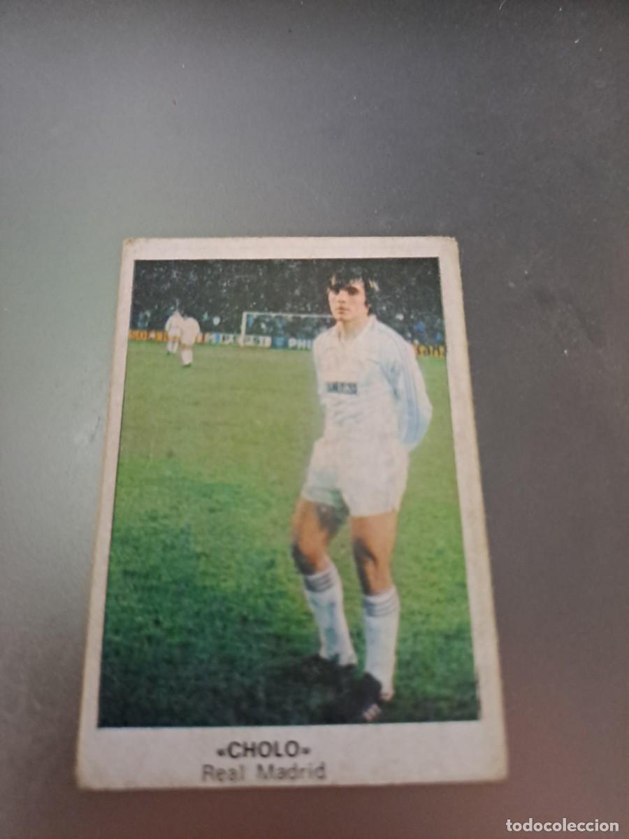 Cromos de F&uacute;tbol: CROMO CHOLO REAL MADRID FUTBOL 84 CROPAN LIGA 83 84 1983 1984 CROMOS CANO RECUPERADO