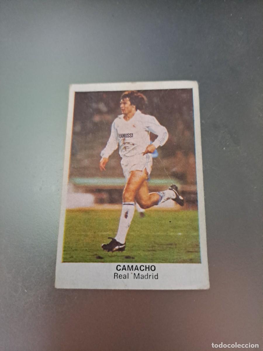 Cromos de F&uacute;tbol: CROMO CAMACHO REAL MADRID FUTBOL 84 CROPAN LIGA 83 84 1983 1984 CROMOS CANO RECUPERADO