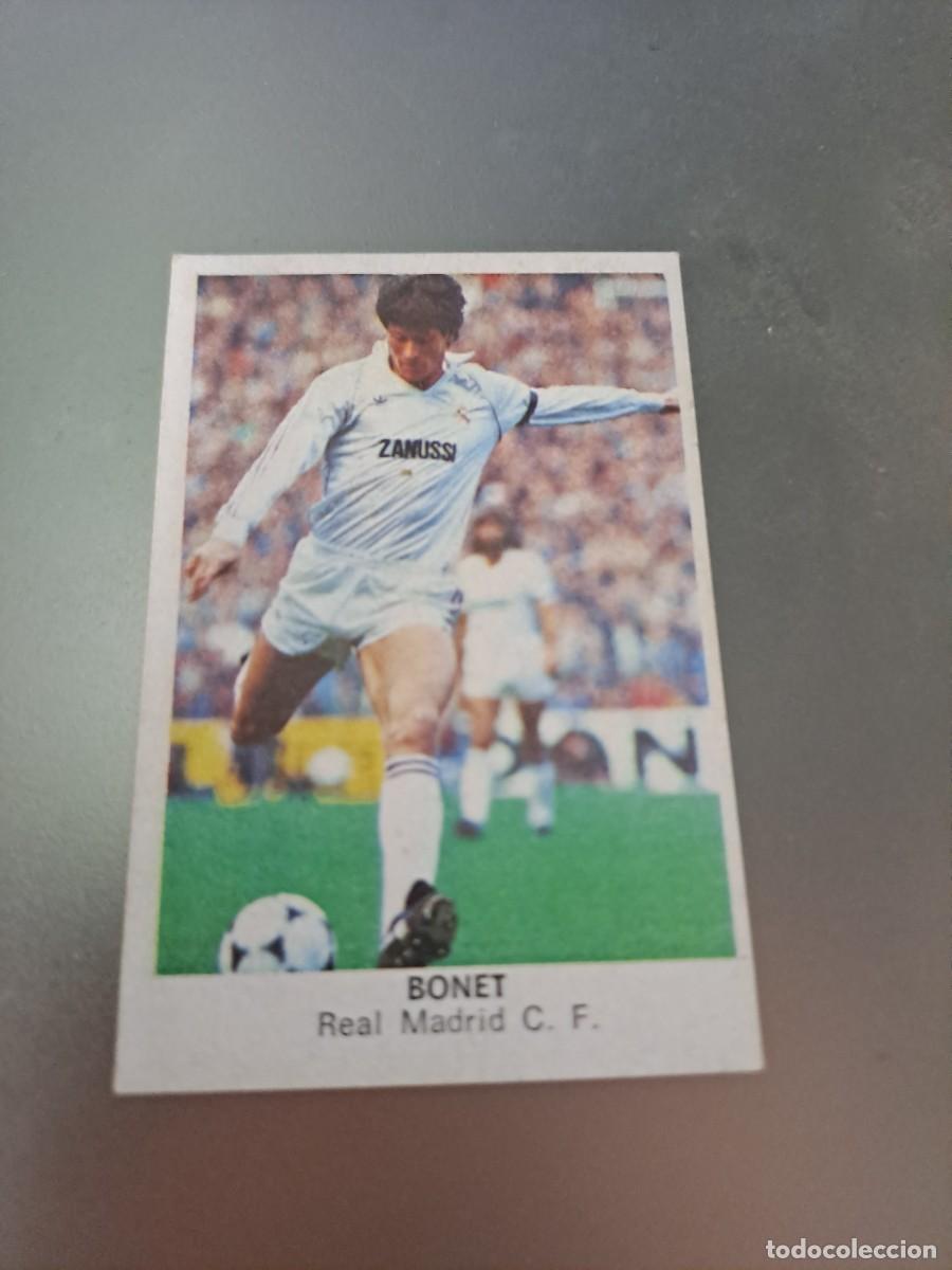 Cromos de F&uacute;tbol: CROMO BONET REAL MADRID FUTBOL 84 CROPAN LIGA 83 84 1983 1984 CROMOS CANO RECUPERADO