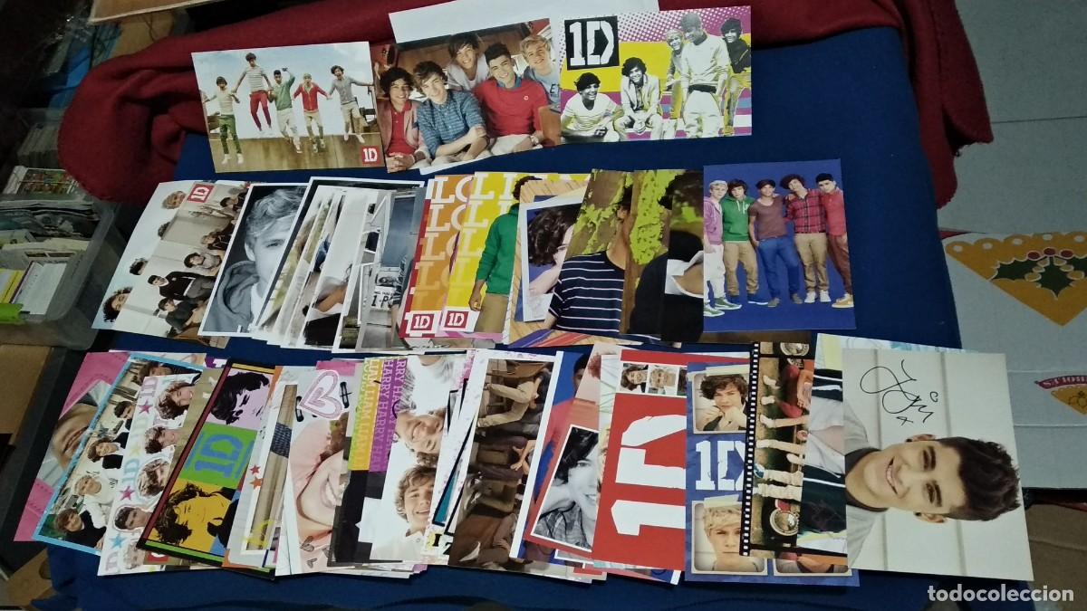 Cromos de F&uacute;tbol: LOTE DE CROMO PHOTOCARDS PHOTOPRINTS 1D PANINI 2012 GLOBAL TOTAL 60 DISTINTAS TAMA&Ntilde;O POSTAL