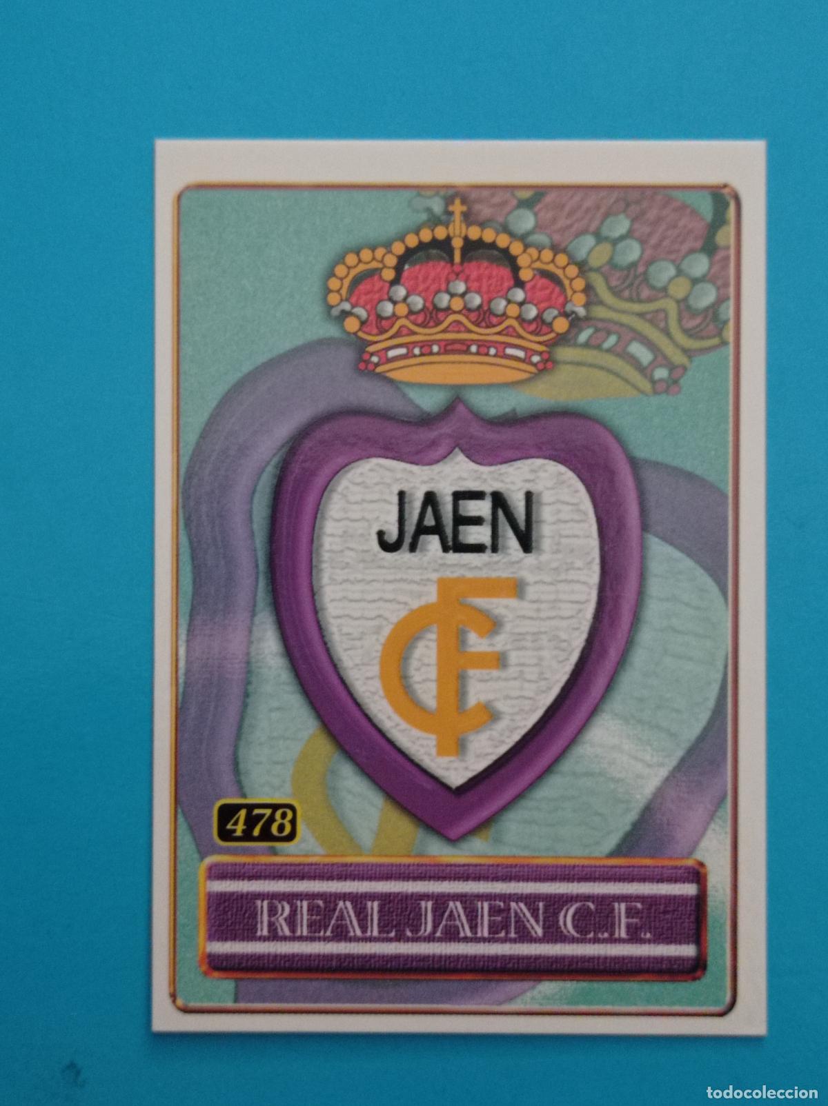 Cartes &agrave; collectionner de Football: 478 REAL JA&Eacute;N C.F. ESCUDO / ESTADIO. MUNDICROMO LAS FICHAS DE LA LIGA 2001