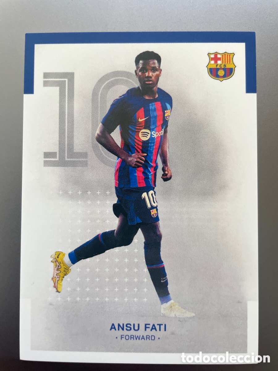 Cromos de F&uacute;tbol: Ansu Fati 19 Topps FC Barcelona set 2022-23
