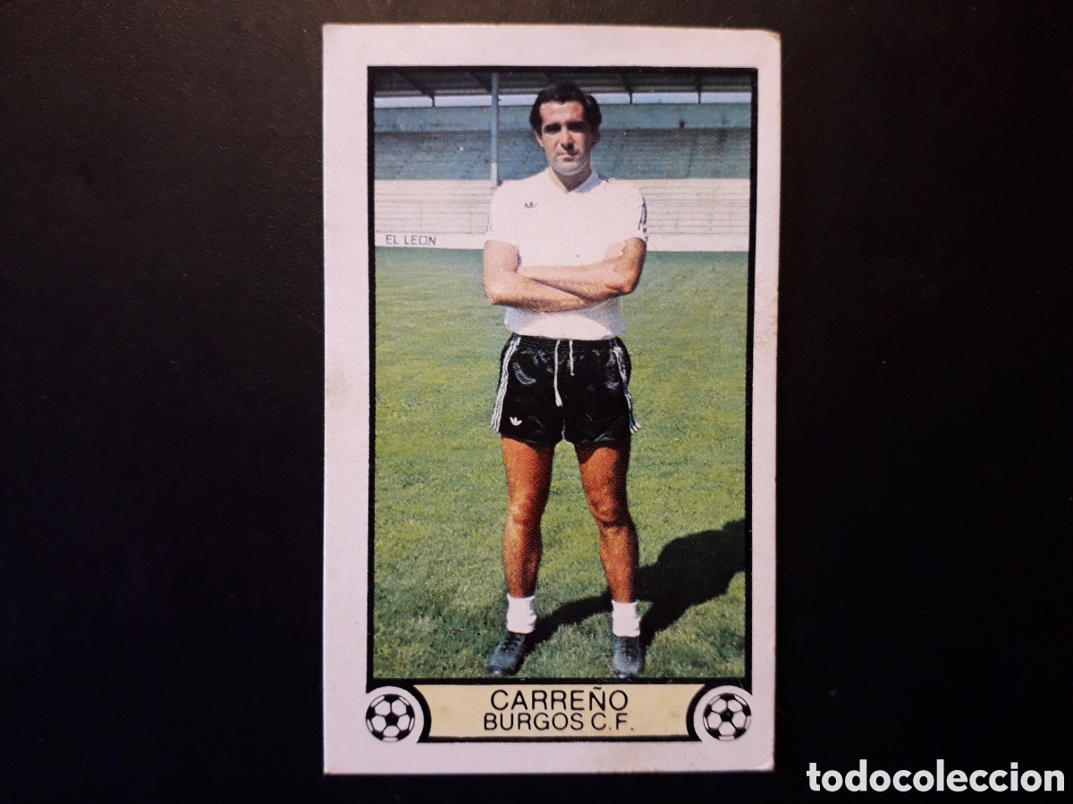 Fu&szlig;ball-Sticker: CARRE&Ntilde;O BURGOS ED ESTE 1979-1980 79-80 DESPEGADO. VER FOTOS PEDIDO M&Iacute;NIMO 3&euro;