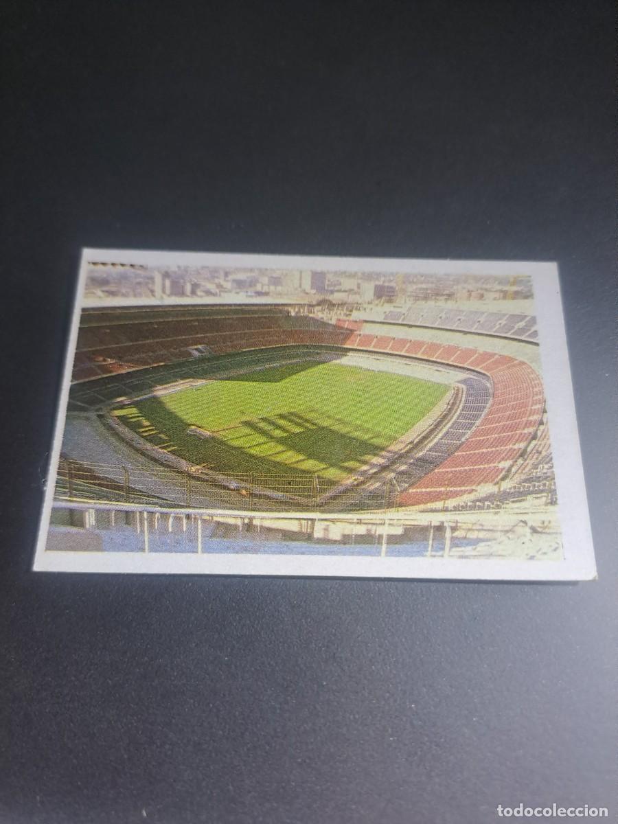 Cromos de F&uacute;tbol: CROMO ESTADIO NOU CAMP BARCELONA FUTBOL 84 CROPAN LIGA 83 84 1983 1984 CROMOS CANO RECUPERADO