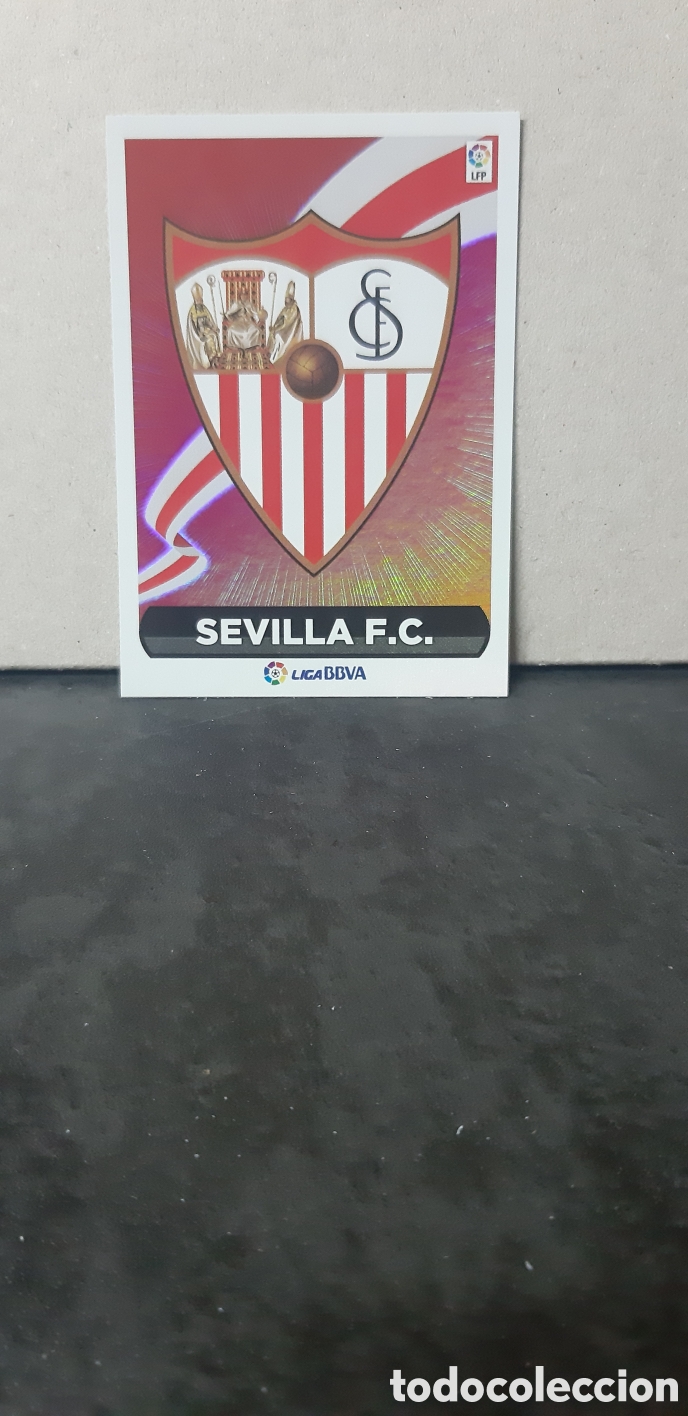 Figurine di Calcio: LIGA ESTE PANINI 2014 2015 SEVILLA N&ordm;23 ESCUDO &rdquo;NUEVO DE SOBRE&rdquo; FUTBOL LIGA 14 15