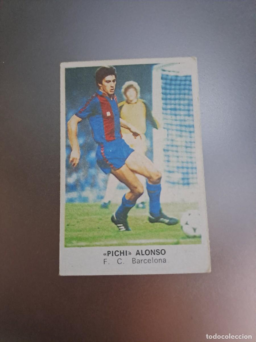 Cromos de F&uacute;tbol: CROMO PICHI ALONSO BARCELONA FUTBOL 84 CROPAN LIGA 83 84 1983 1984 CROMOS CANO RECUPERADO