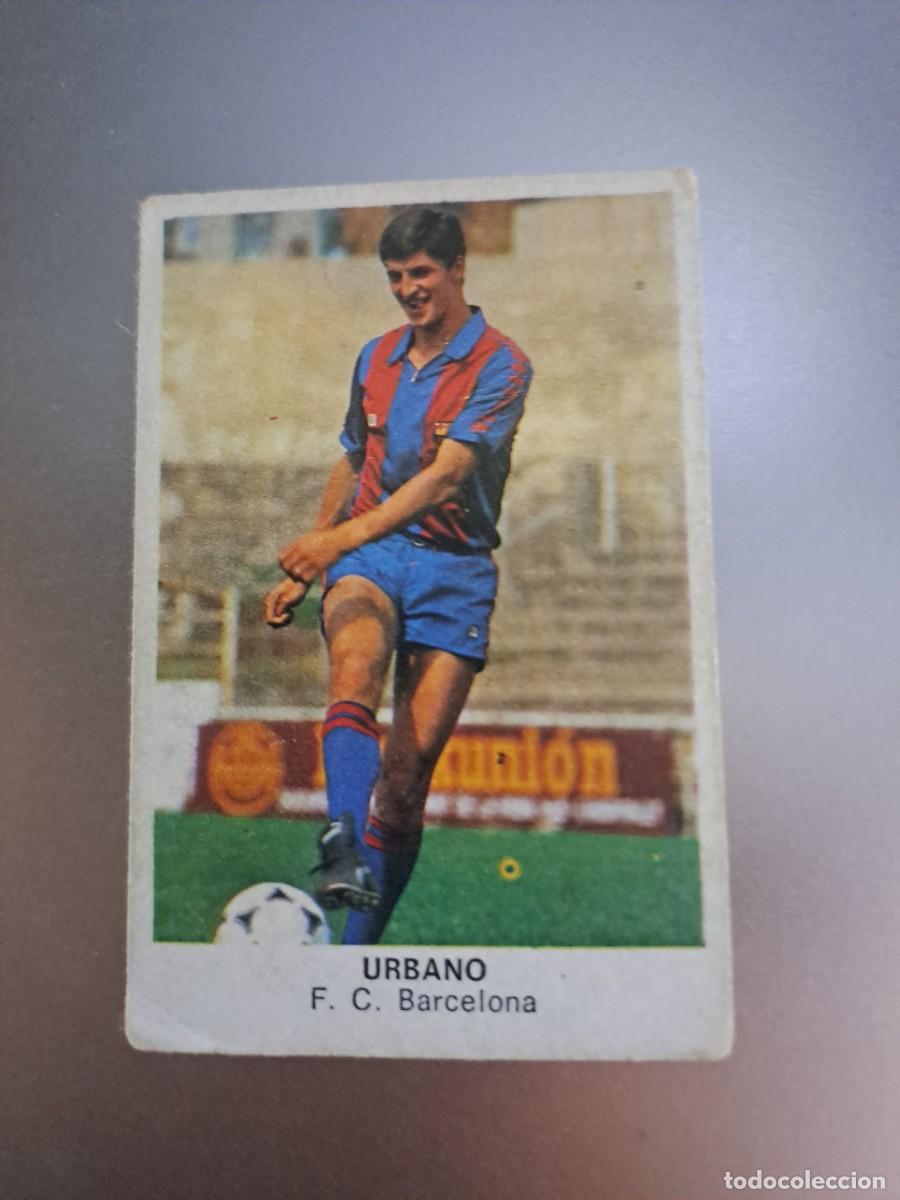 Cromos de F&uacute;tbol: CROMO URBANO BARCELONA FUTBOL 84 CROPAN LIGA 83 84 1983 1984 CROMOS CANO NUNCA PEGADO