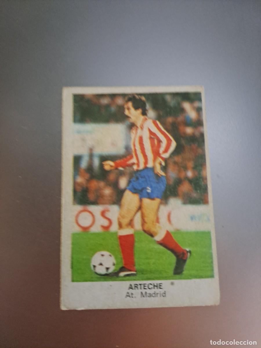 Cromos de F&uacute;tbol: CROMO ARTECHE ATL&Eacute;TICO DE MADRID FUTBOL 84 CROPAN LIGA 83 84 1983 1984 CROMOS CANO RECUPERADO