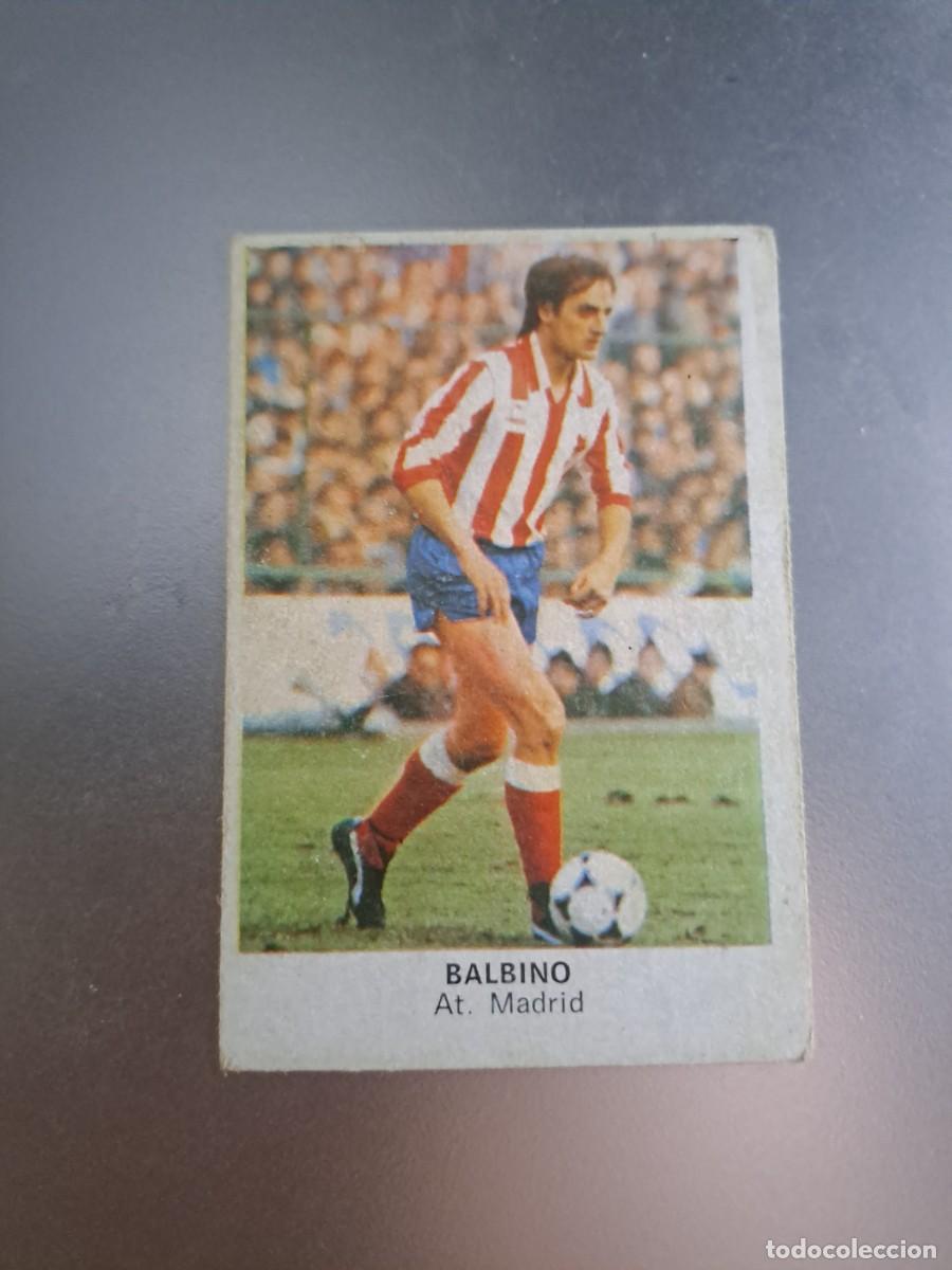 Cromos de F&uacute;tbol: CROMO BALBINO ATL&Eacute;TICO DE MADRID FUTBOL 84 CROPAN LIGA 83 84 1983 1984 CROMOS CANO RECUPERADO