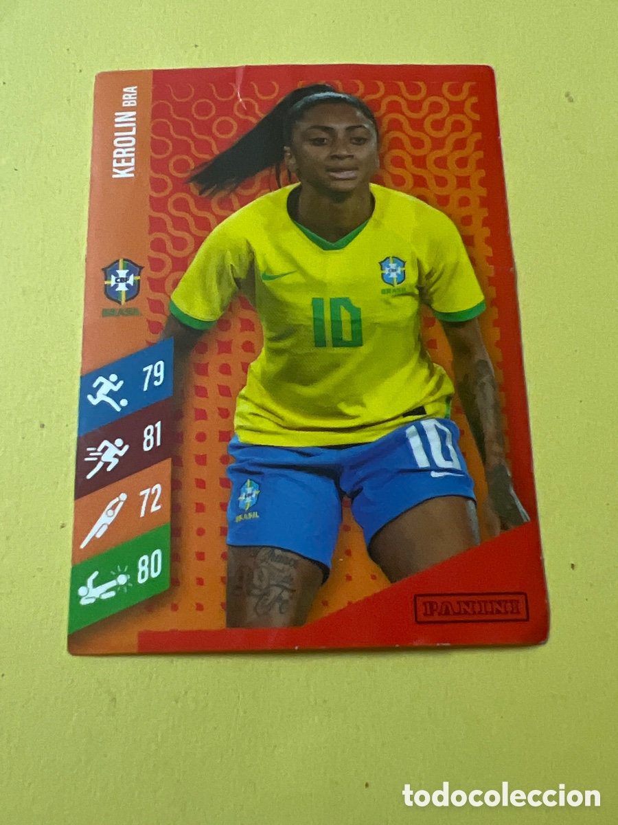 Fu&szlig;ball-Sticker: KEROLIN BRA - FUTBOL FEMENIO - PANINI FAMILY
