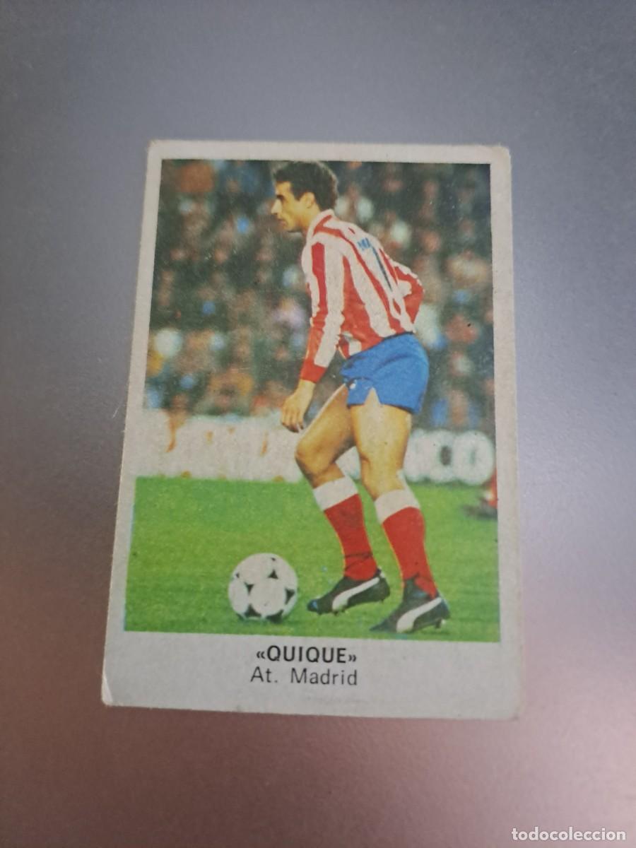 Cromos de F&uacute;tbol: CROMO QUIQUE ATL&Eacute;TICO DE MADRID FUTBOL 84 CROPAN LIGA 83 84 1983 1984 CROMOS CANO RECUPERADO