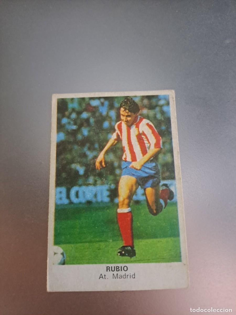 Cromos de F&uacute;tbol: CROMO RUBIO ATL&Eacute;TICO DE MADRID FUTBOL 84 CROPAN LIGA 83 84 1983 1984 CROMOS CANO RECUPERADO