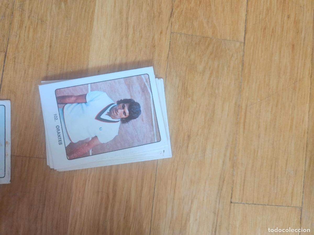 Cromos de f&uacute;tbol: 102 orantes campeones del mundo ases keisa 1974 74 despegado