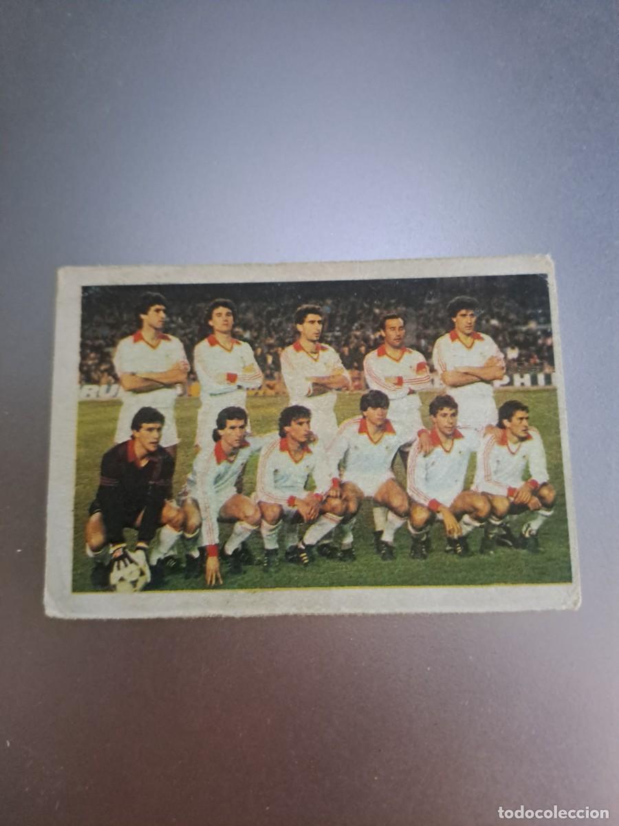 Cromos de F&uacute;tbol: CROMO ALINEACION EQUIPO SEVILLA FUTBOL 84 CROPAN LIGA 83 84 1983 1984 CROMOS CANO RECUPERADO