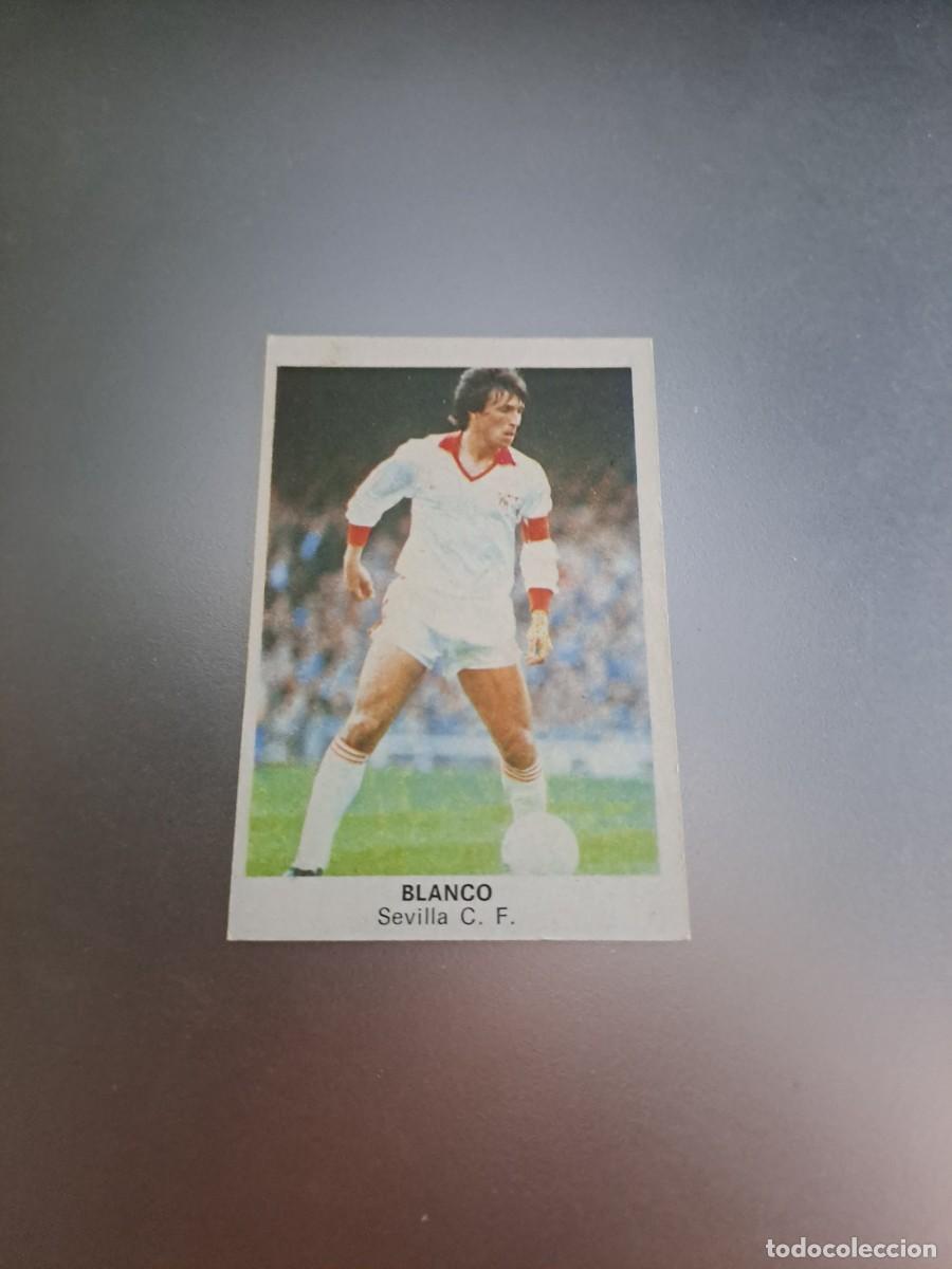 Cromos de F&uacute;tbol: CROMO BLANCO SEVILLA FUTBOL 84 CROPAN LIGA 83 84 1983 1984 CROMOS CANO RECUPERADO