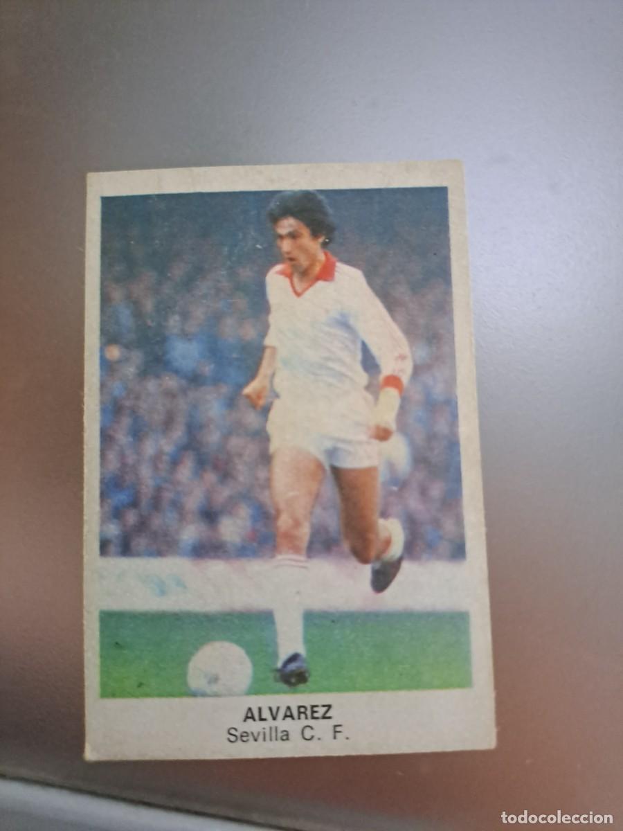 Cromos de F&uacute;tbol: CROMO ALVAREZ SEVILLA FUTBOL 84 CROPAN LIGA 83 84 1983 1984 CROMOS CANO RECUPERADO