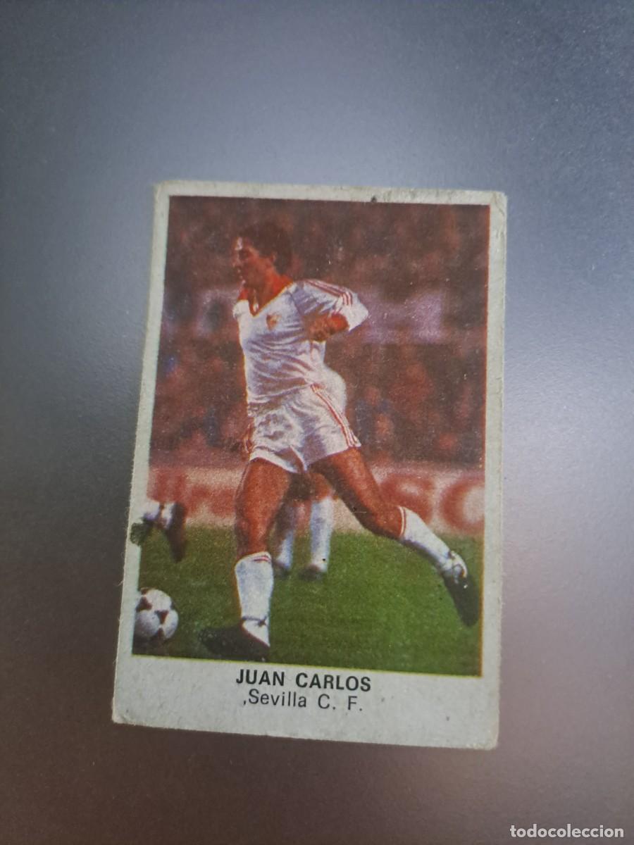 Cromos de F&uacute;tbol: CROMO JUAN CARLOS SEVILLA FUTBOL 84 CROPAN LIGA 83 84 1983 1984 CROMOS CANO RECUPERADO