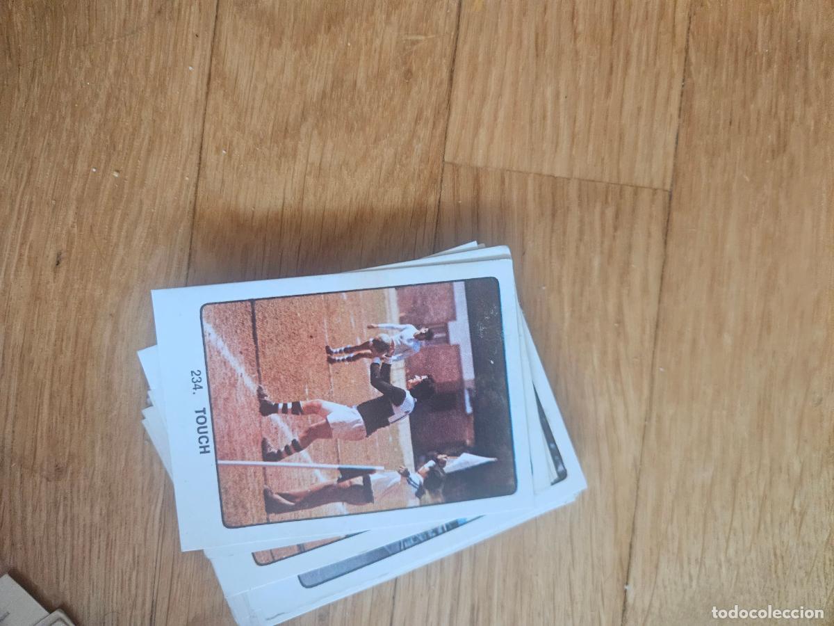 Cromos de f&uacute;tbol: 234 touch campeones del mundo as keisa 1974 74 despegado