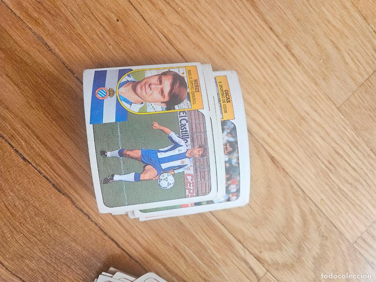 Cromos de f&uacute;tbol: nuez espa&ntilde;ol este 1991 1992 91 92 sn pegar trading card