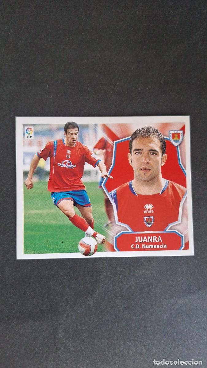Fu&szlig;ball-Sticker: JUANRA C. D. NUMANCIA LIGA ESTE 2008/09 08 09 NUNCA PEGADO SIN PEGAR