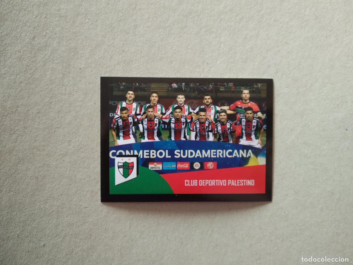 Cromos de F&uacute;tbol: 263 EQUIPO PLANTILLA PALESTINO CROMO FUTBOL CONMEBOL SUDAMERICANA LA GRAN CONQUISTA 2023