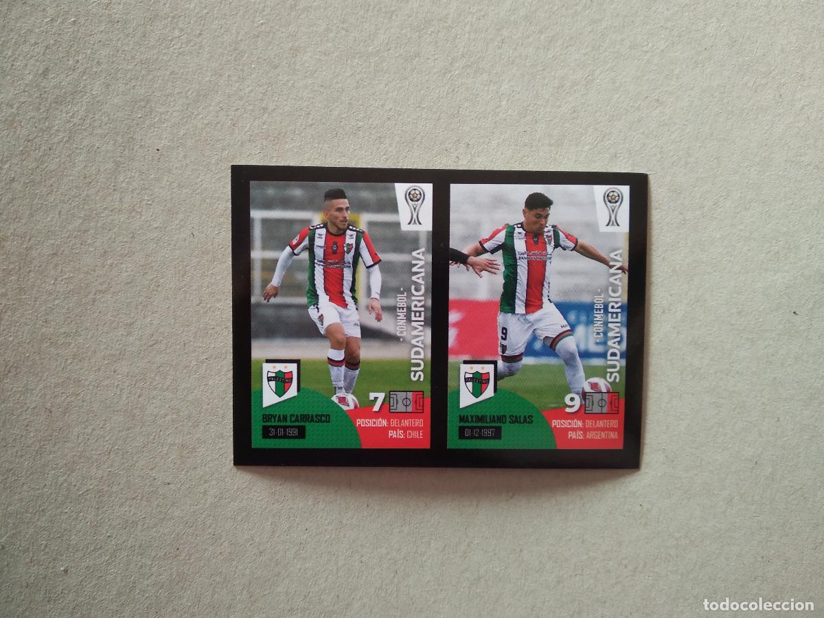 Cromos de F&uacute;tbol: 267 CARRASCO MAXIMILIANO SALAS PALESTINO CROMO FUTBOL CONMEBOL SUDAMERICANA LA GRAN CONQUISTA 2023