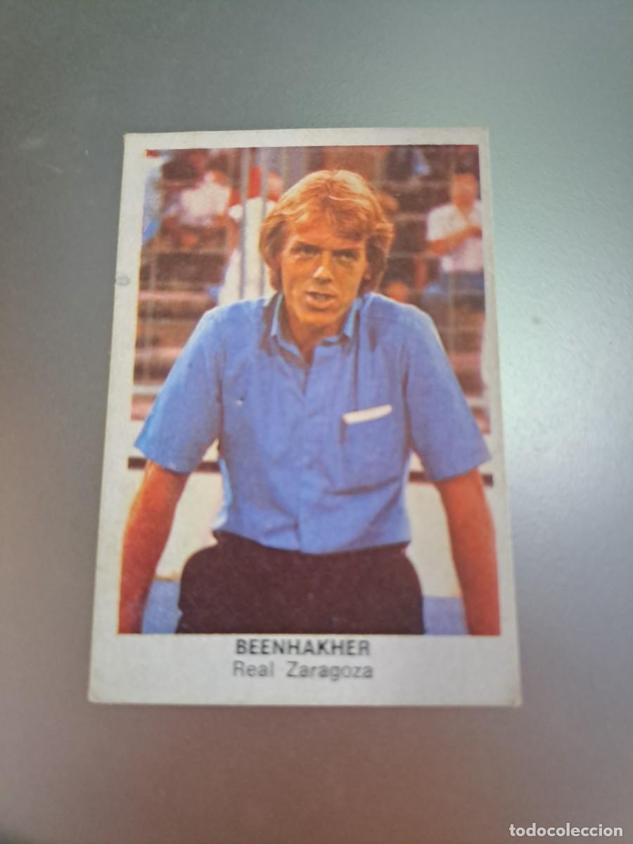 Cromos de F&uacute;tbol: CROMO LEO BEENHAKHER ZARAGOZA FUTBOL 84 CROPAN LIGA 83 84 1983 1984 CROMOS CANO RECUPERADO