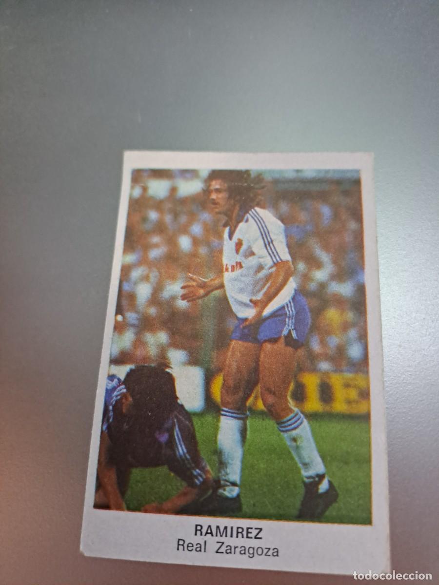 Cromos de F&uacute;tbol: CROMO RAMIREZ ZARAGOZA FUTBOL 84 CROPAN LIGA 83 84 1983 1984 CROMOS CANO RECUPERADO