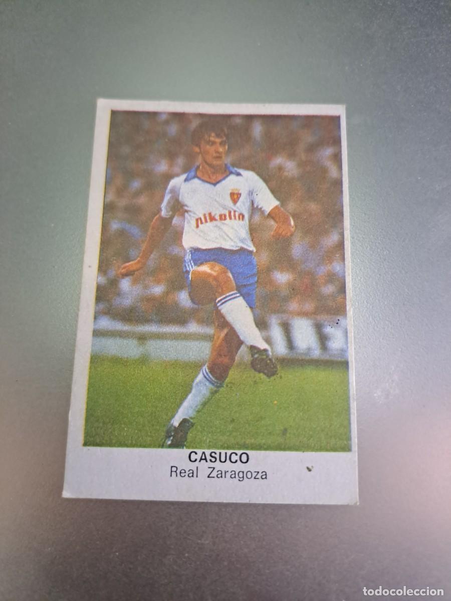 Cromos de F&uacute;tbol: CROMO CASUCO ZARAGOZA FUTBOL 84 CROPAN LIGA 83 84 1983 1984 CROMOS CANO RECUPERADO