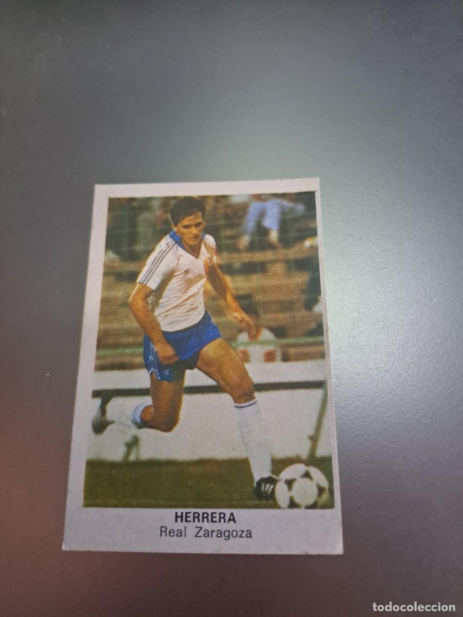 Cromos de F&uacute;tbol: CROMO HERRERA ZARAGOZA FUTBOL 84 CROPAN LIGA 83 84 1983 1984 CROMOS CANO RECUPERADO