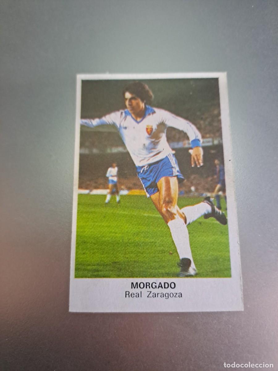 Cromos de F&uacute;tbol: CROMO MORGADO ZARAGOZA FUTBOL 84 CROPAN LIGA 83 84 1983 1984 CROMOS CANO RECUPERADO