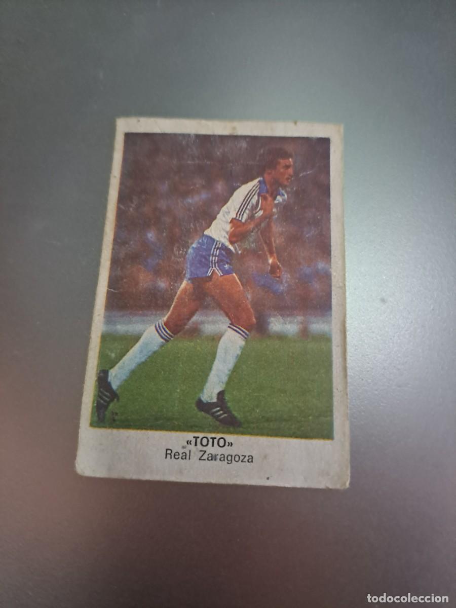 Cromos de F&uacute;tbol: CROMO TOTO ZARAGOZA FUTBOL 84 CROPAN LIGA 83 84 1983 1984 CROMOS CANO RECUPERADO